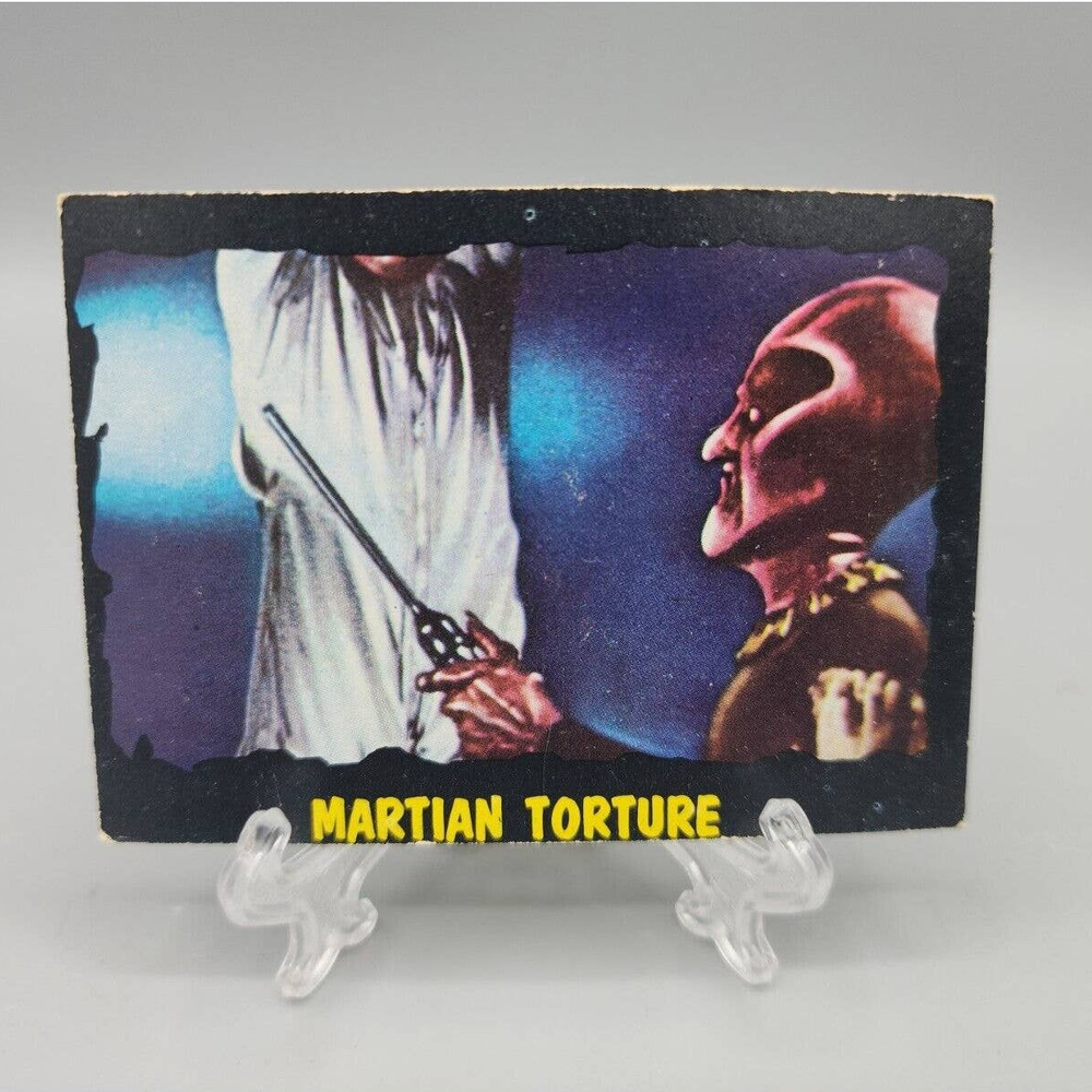 Outer Limits TV Show Bubbles, Inc 1964 #39 Martian Torture Trading Card